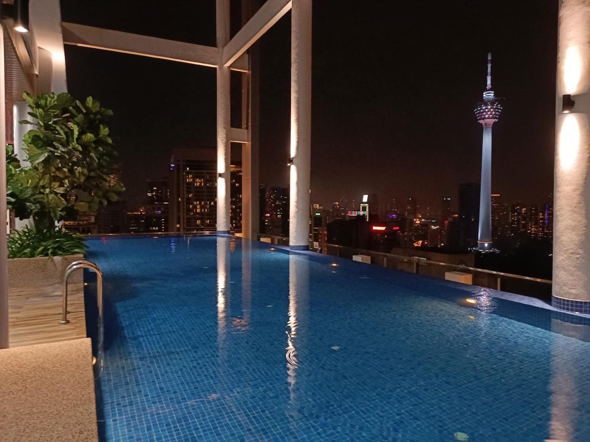 דירות קואלה לומפור Cl 30A Super Kl View Infinity Pool Klcc מראה חיצוני תמונה